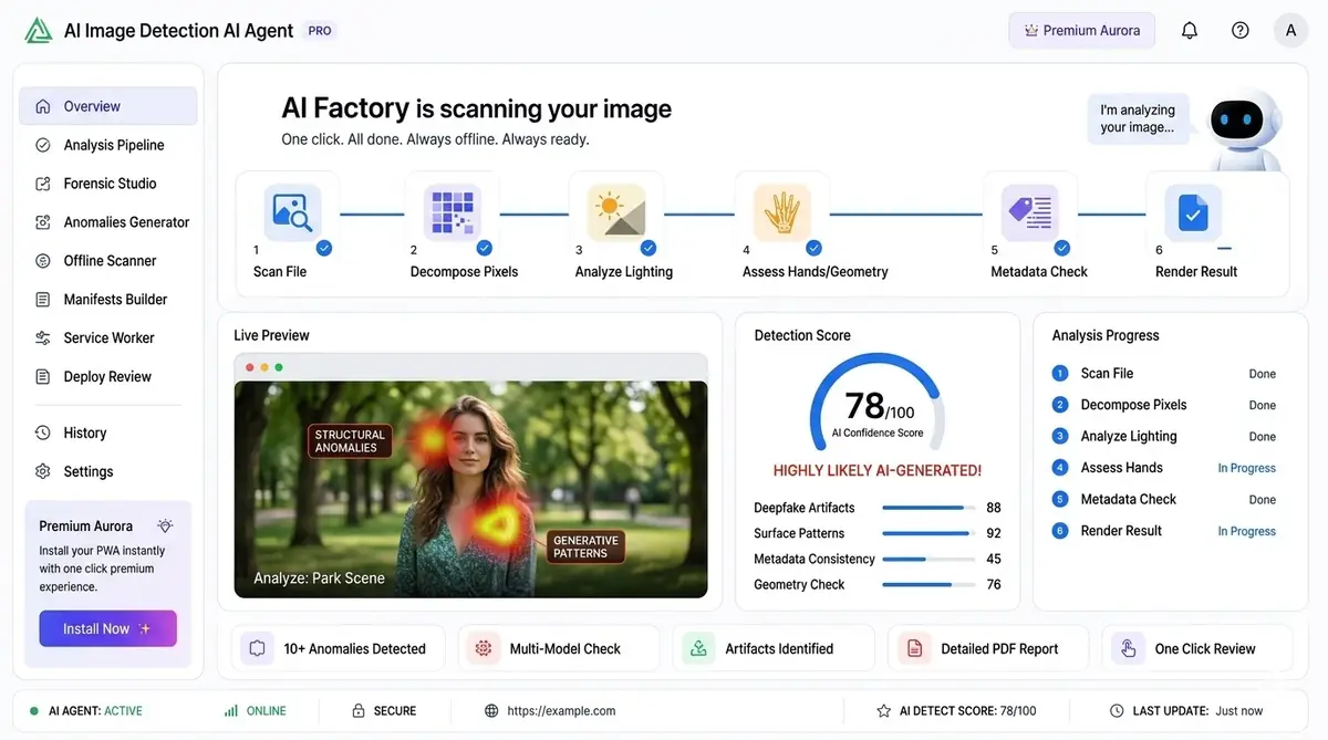 medical assistant AI agent dashboard — example of the medical assistant plan output and medical guidance agent software